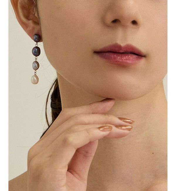 ROPE'「グラデーションパールピアス」|ピアス|ブルーサブ