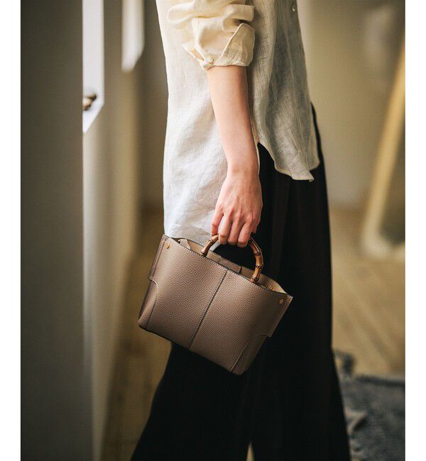 ROPE「【E'POR】BAMBOO BAG Mini/超軽量・26SSS新色追加」|ハンドバッグ|