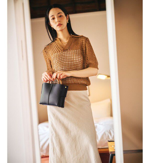 ROPE「【E'POR】BAMBOO BAG Mini/超軽量・26SSS新色追加」|ハンドバッグ|