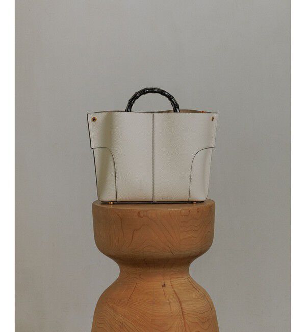 ROPE「【E'POR】BAMBOO BAG Medium/軽量・通勤・26SS」|ハンドバッグ|