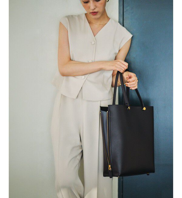 ROPE「【E'POR】Y BAG Large/A4対応・通勤・26SS」|トートバッグ|ブラック(01)