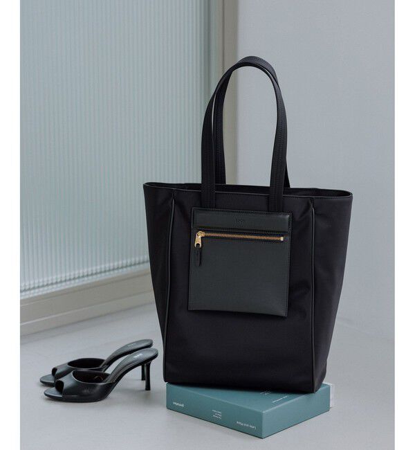 ROPE「【E'POR】【A4/PC対応・撥水・軽量】Pac Sac Tote(パックサックトート)/WEB限定」|トートバッグ|ブラック(01)