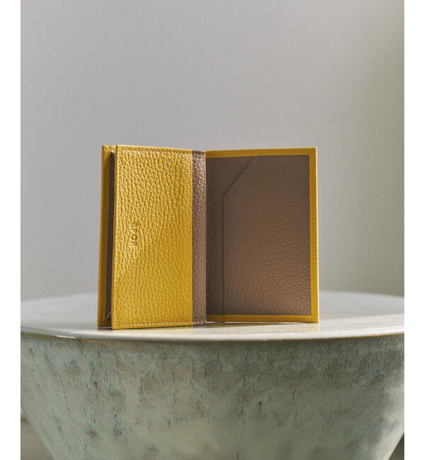 ROPE「【E'POR】 JUDD Card Case(名刺入れ)」|名刺入れ・カードケース|イエロー(80)