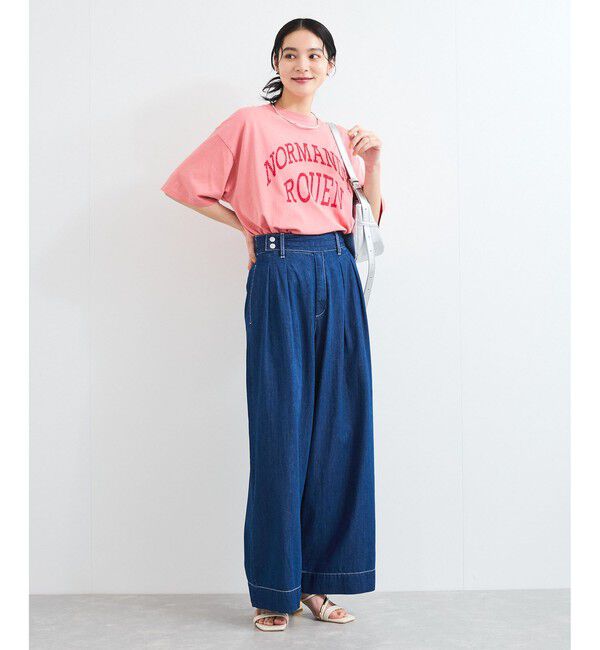 VIS「製品ピグメントプリントビッグT」|Tシャツ・カットソー|