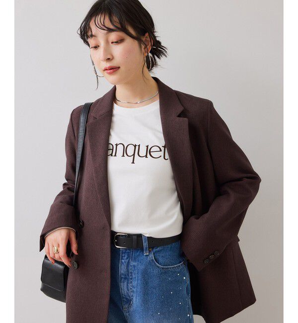 VIS「ロゴ＆フォトアソートプリントロンT」|Tシャツ・カットソー|