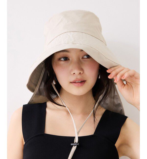 VIS「【WEB限定】マイナス18℃ネック＆フェイスカバーつきUVハット/遮熱・UVカット・撥水」|ハット|