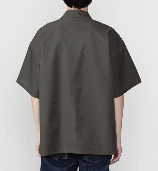 DANTON「DANTON | リップストップ 半袖カバーオールシャツ MEN」|シャツ・ブラウス|