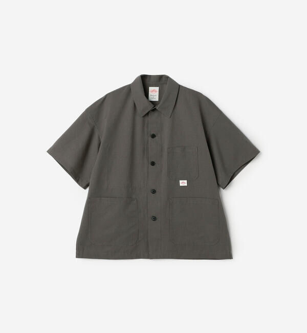 DANTON「DANTON | リップストップ 半袖カバーオールシャツ MEN」|シャツ・ブラウス|