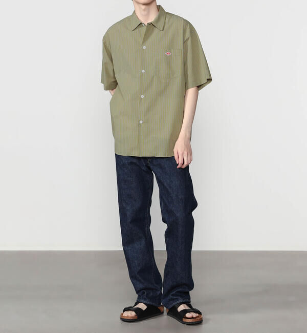 DANTON「DANTON | ボイルポプリン 半袖ワークシャツ MEN」|シャツ・ブラウス|