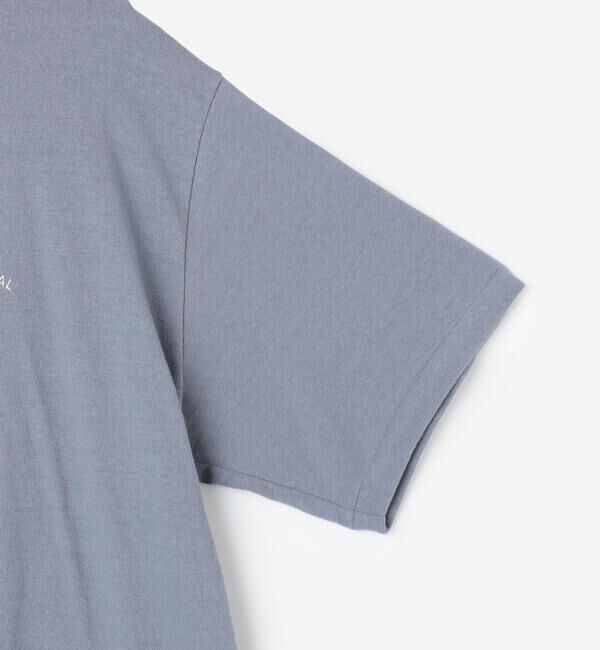 ORCIVAL「ORCIVAL | アンイーブンジャージー 刺繍ショートスリーブTシャツ MEN」|Tシャツ・カットソー|