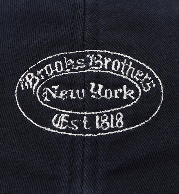  「Brooks Brothers |〈別注〉コットンツイル ベースボールキャップ NAVY UNISEX」|キャップ・キャスケット|