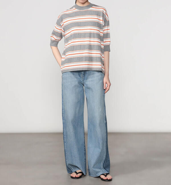  「SERGE | REMAKE 2TONE CUT PT MARTIN VINTAGE BLUE WOMEN」|デニム|
