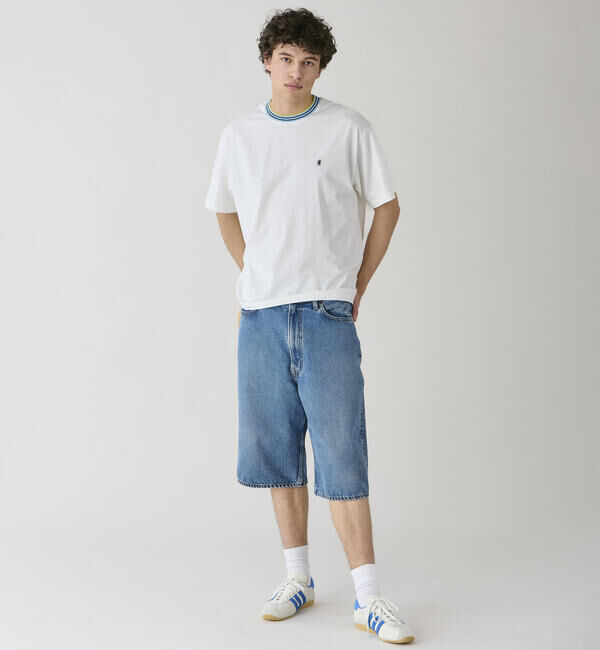GYMPHLEX「Gymphlex | 〈別注〉クルーネック ラインTシャツ MEN」|Tシャツ・カットソー|