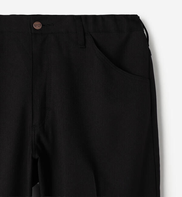  「Wrangler | 〈別注〉 WRANCHER ワイドスラックス BLACK MEN」|チノ|