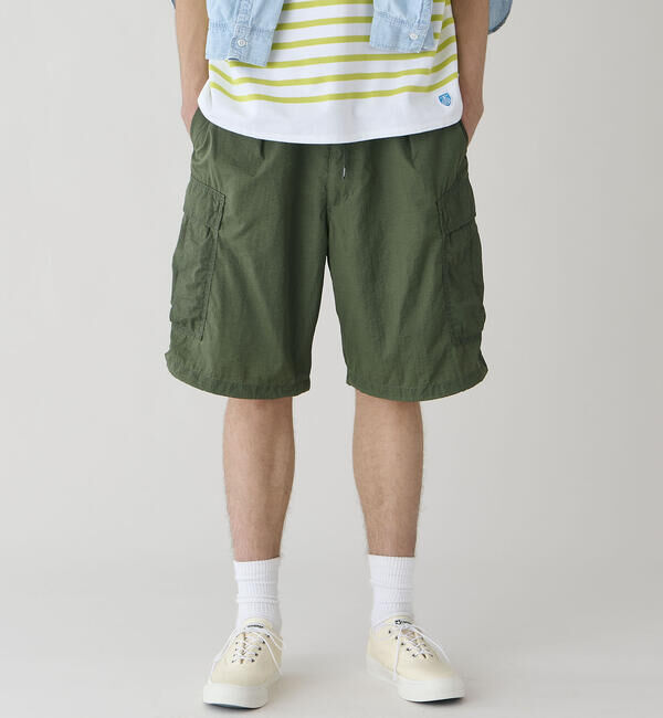  「WILD THINGS | 〈別注〉ダブルダイナイロン カーゴショーツ MEN」|その他|OLIVE
