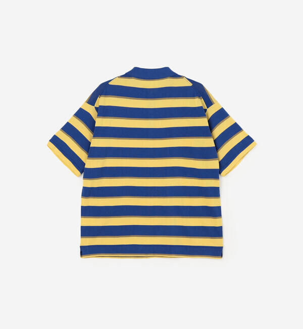  「RYE TENDER | コットン 半袖ポロシャツ MEN」|ニット・セーター|