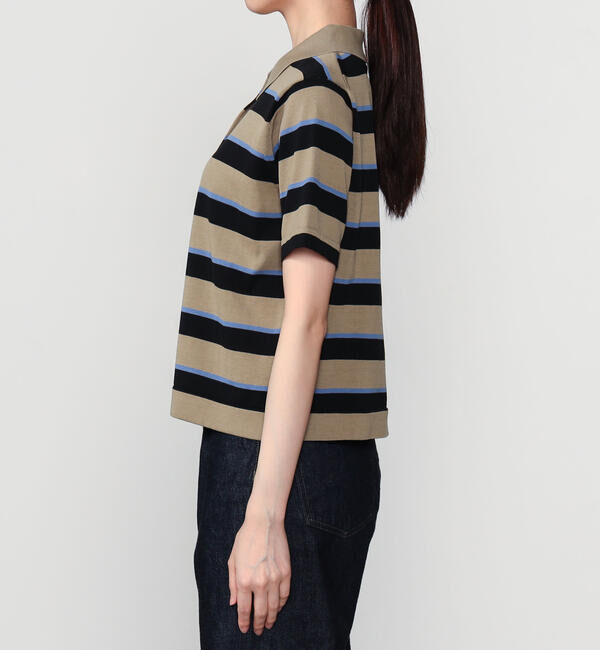  「RYE TENDER | コットン 半袖ポロシャツ WOMEN」|ニット・セーター|