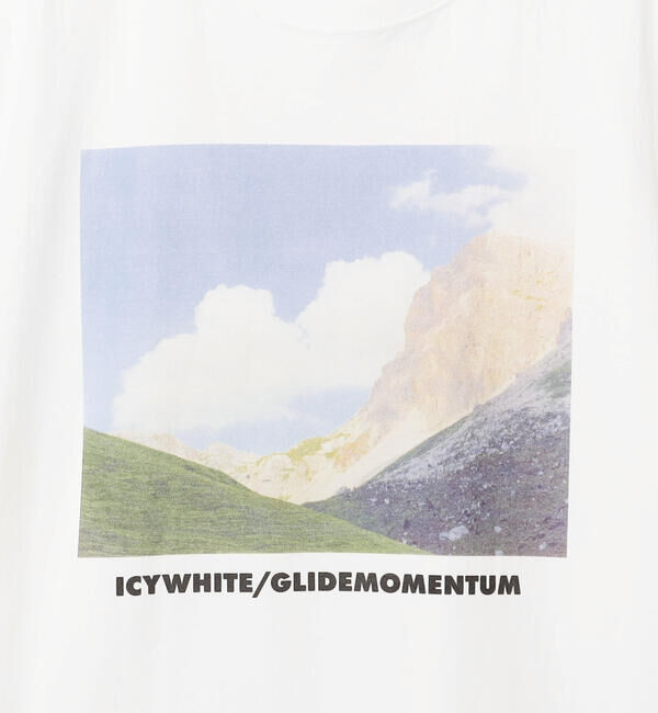  「TANGTANG | 半袖Tシャツ GASATANG ICYWHITE/GLIDEMOMENTUM MEN」|Tシャツ・カットソー|