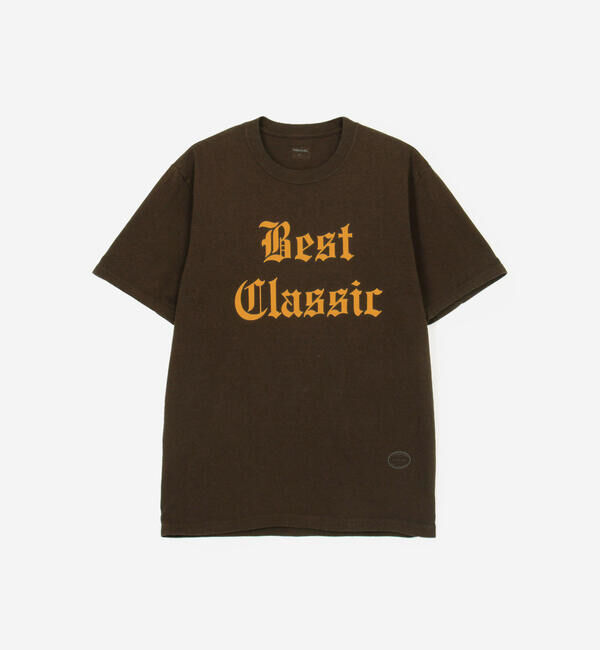  「TANGTANG | 〈別注〉 半袖Tシャツ STATE BEST CLASSIC BROWN MEN」|Tシャツ・カットソー|