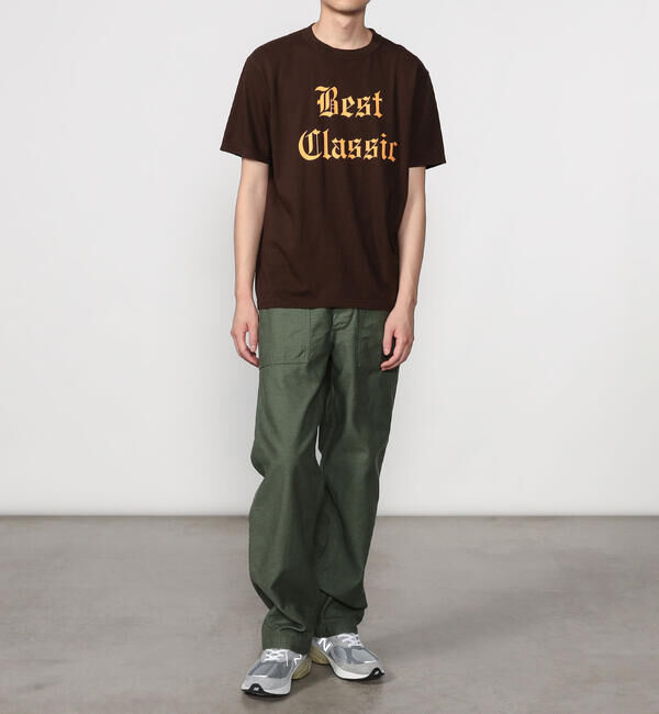  「TANGTANG | 〈別注〉 半袖Tシャツ STATE BEST CLASSIC BROWN MEN」|Tシャツ・カットソー|
