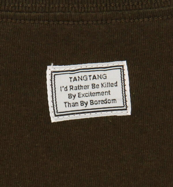  「TANGTANG | 〈別注〉 半袖Tシャツ STATE BEST CLASSIC BROWN MEN」|Tシャツ・カットソー|