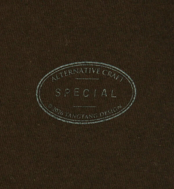  「TANGTANG | 〈別注〉 半袖Tシャツ STATE BEST CLASSIC BROWN MEN」|Tシャツ・カットソー|