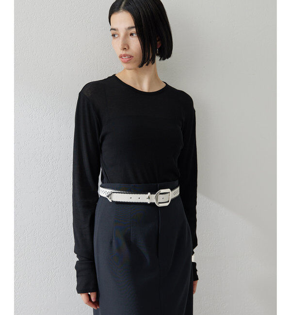  「《インナー使いもおすすめ》【myporter】ロングスリーブTシャツ」|Tシャツ・カットソー|
