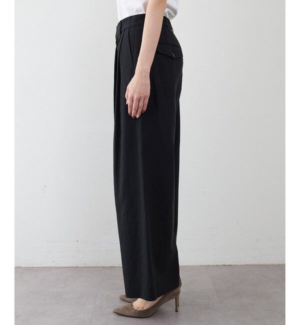 THE PAUSE「【THE PAUSE】コットンリネンタックパンツ」|その他|