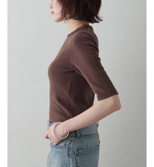  「《1枚でも透けにくい》ヴィンテージテレコTシャツ」|Tシャツ・カットソー|