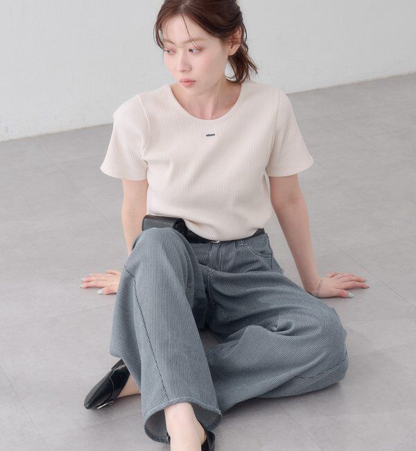  「【新色追加/6色展開】ラバータグTEE」|Tシャツ・カットソー|