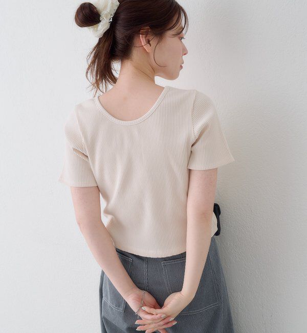  「【新色追加/6色展開】ラバータグTEE」|Tシャツ・カットソー|
