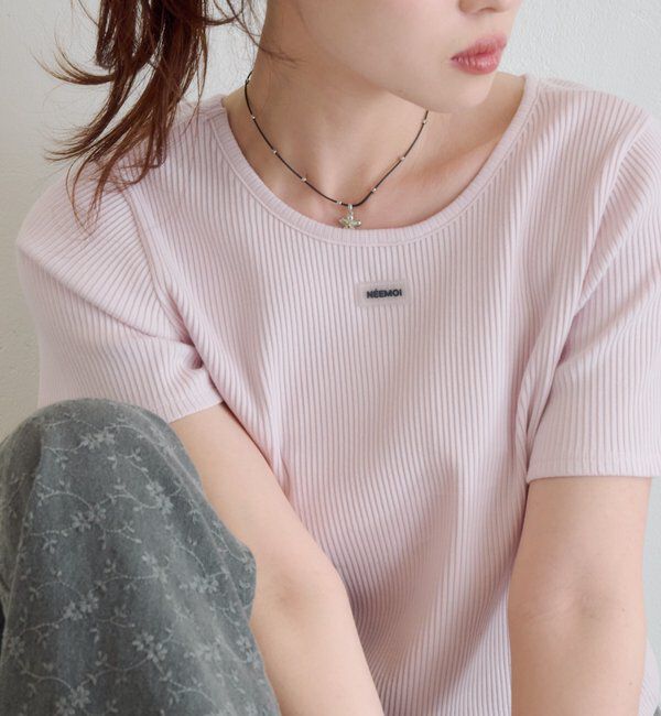  「【新色追加/6色展開】ラバータグTEE」|Tシャツ・カットソー|