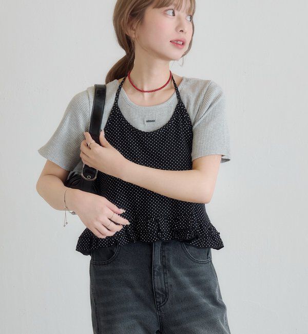  「【新色追加/6色展開】ラバータグTEE」|Tシャツ・カットソー|