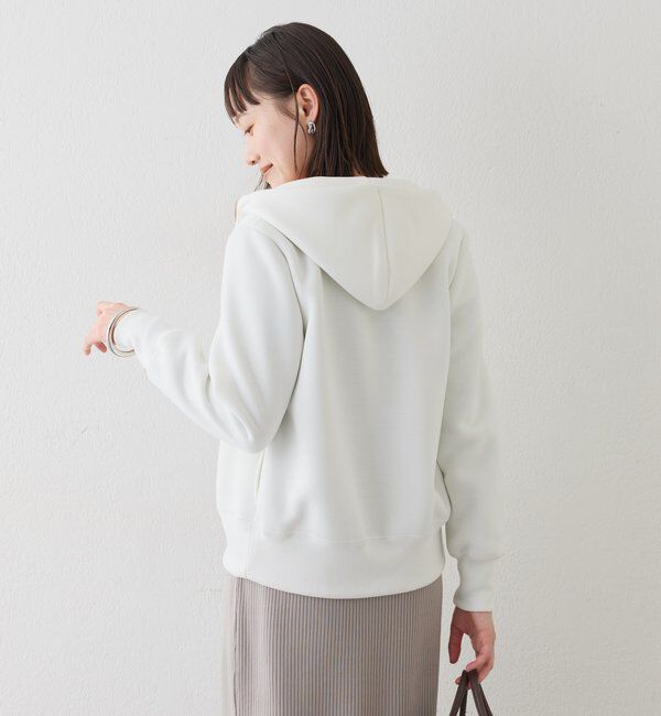  「スポンジダンボールZIPパーカーカットソー」|パーカー|