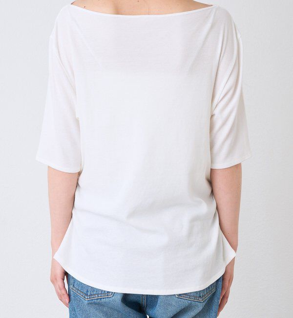  「【接触冷感】ゴブソデネックコンシャスカットソー」|Tシャツ・カットソー|
