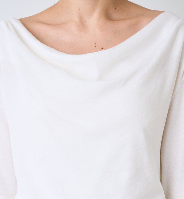  「【接触冷感】ゴブソデネックコンシャスカットソー」|Tシャツ・カットソー|