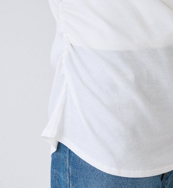  「【接触冷感】ゴブソデネックコンシャスカットソー」|Tシャツ・カットソー|