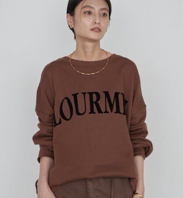  「《WEB限定/再登場/累計販売数2.5万枚》2WAYロゴプルオーバー」|Tシャツ・カットソー|ブラウン