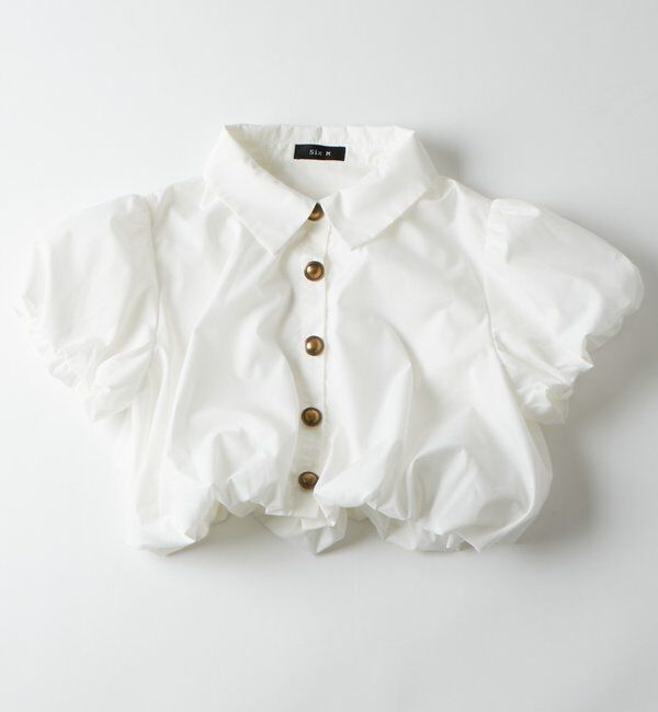  「【SixM】 NOBLE BALLOON SHIRTS」|シャツ・ブラウス|