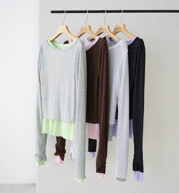  「【再入荷】レイヤードPack Tee」|Tシャツ・カットソー|