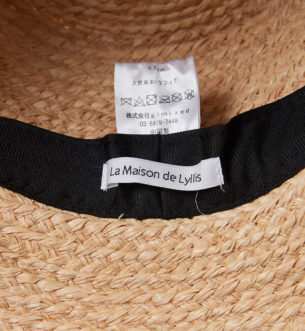 collex「【La Maison de Lyllis】CHOLA スカーフストローハット」|その他|