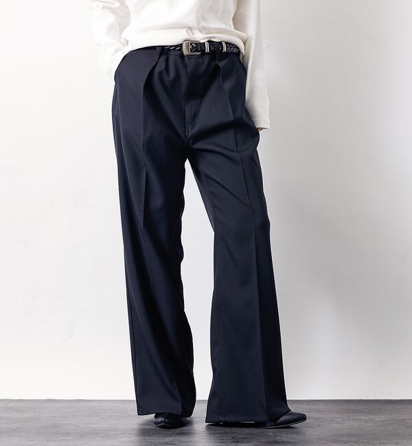 ABAHOUSE「【WEB限定】WRANGLER WRANCHER WIDE/ランチャー フレアー」|その他|ブラック
