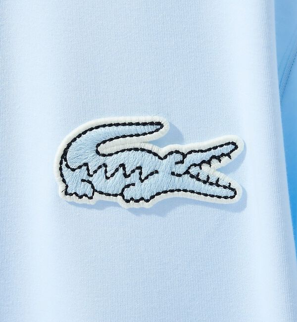 ABAHOUSE「【LACOSTE / ラコステ】オーバーサイズクロックエンブレムスウェットTシャ」|Tシャツ・カットソー|