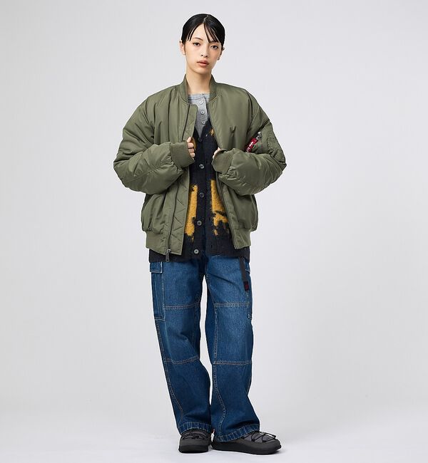 ABAHOUSE「【GRAMICCI / グラミチ】DENIM CARGO PANT / デニムカ」|デニム|