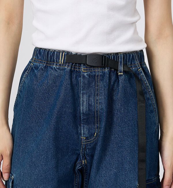 ABAHOUSE「【GRAMICCI / グラミチ】DENIM CARGO PANT / デニムカ」|デニム|