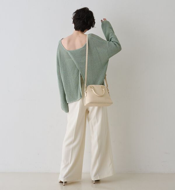 Rouge vif「【AULENTTI/オウレンティ】レザー2wayハンドバッグ/ショルダーバッグ」|ショルダー・メッセンジャー|