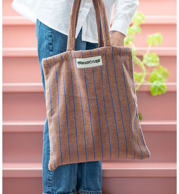 Rouge vif「【追加2/BONGUSTA/ボングスタ】NARAM TOTEBAG/トートバッグ」|トートバッグ|キャメル