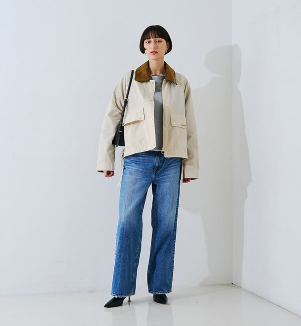 Rouge vif「【Barbour/バブアー】 シャワープルーフショート丈ジャケット / ブルゾン」|ブルゾン・スタジャン|