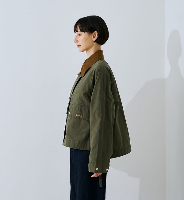Rouge vif「【Barbour/バブアー】 シャワープルーフショート丈ジャケット / ブルゾン」|ブルゾン・スタジャン|