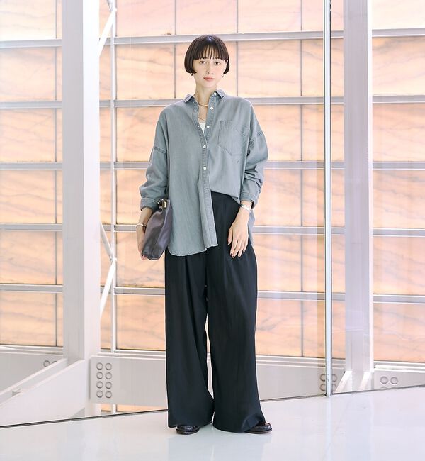 Rouge vif「【セットアップ対応】フィブリルイージーパンツ/ウエストゴム」|その他|